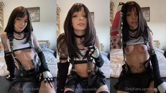 OnlyFans Babyfooji Tifa Joi Cum Countdown show tits