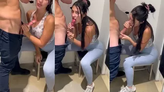 OnlyFans Kassie Wallis suck cock in fitting room 24-July-2025